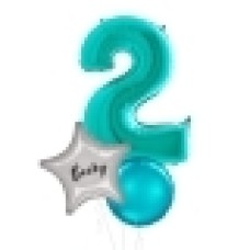Large Tiffany Shape Balloon No 3 (3 Balloons Gift Boxed)