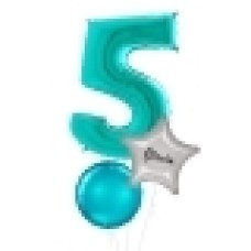 Large Tiffany Shape Balloon No 6 (3 Balloons Gift Boxed)