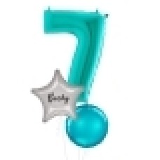 Large Tiffany Shape Balloon No 8 (3 Balloons Gift Boxed)