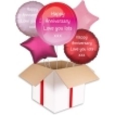 Personalised Purple Orbz Balloon (3 Balloons Gift Boxed)