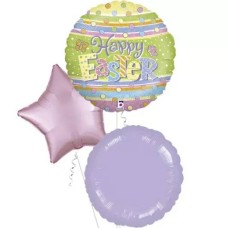 Pastels Happy Easter Foil Balloon