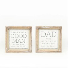 Good Man/Dad Sign