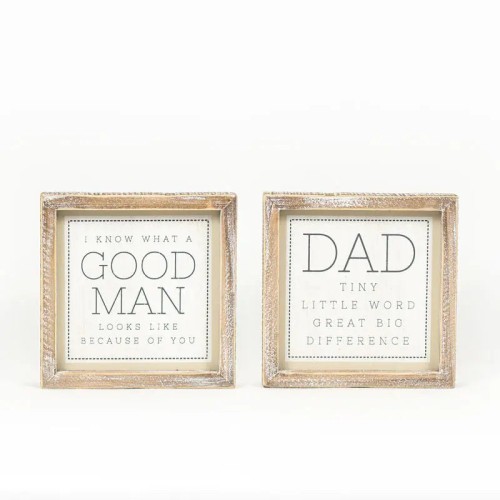 Good Man/Dad Sign