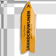 Champagne Veuve Clicquot Brut Arrow met gepersonaliseerde naam