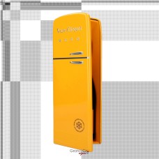 Champagne Veuve Clicquot Brut Veuve Fridge SMEG