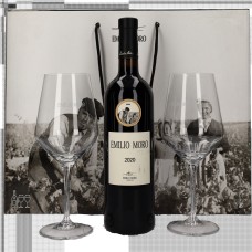 Emilio Moro giftbox met 2 glazen