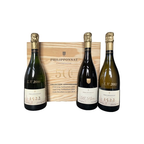 Champagne Philipponnat 500 Years Collection Box