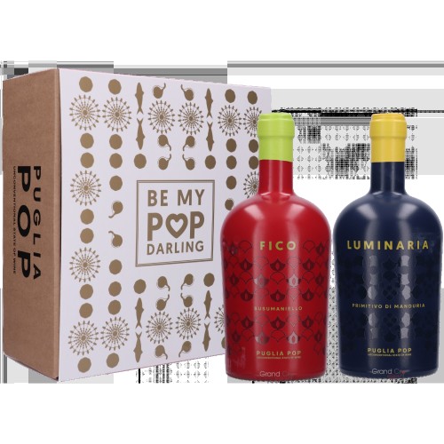 Puglia Pop Valentine & Wedding Edition box met Puglia Pop Luminaria en Fico