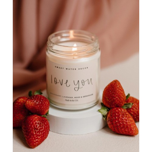 Love You Scented Candle
