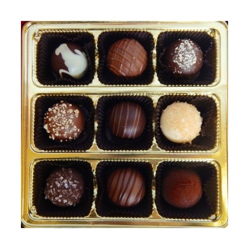 Local Handmade Truffles (Keepsake Box(9 piece))