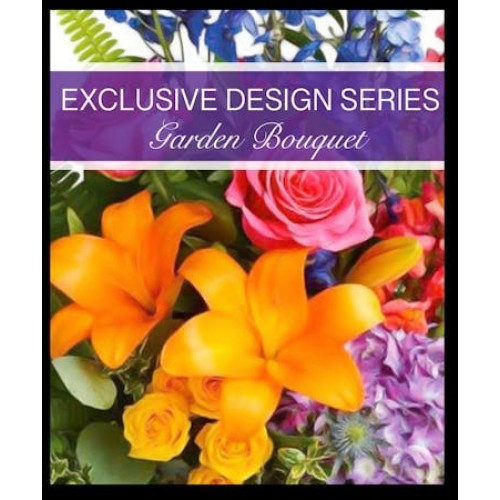 Exclusive Garden Bouquet Signature Design (Starting At -- Smaller, Compact Design)