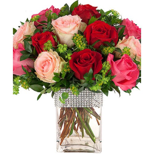 Hollywood Glam (12 roses)