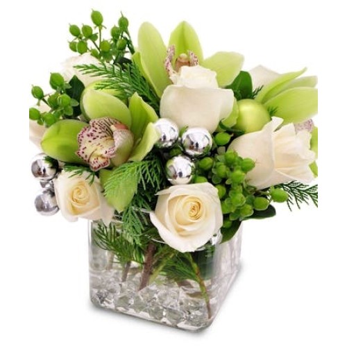 Orchid Celebration (As Shown with 6 Roses)