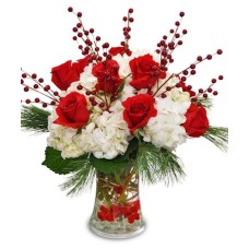 Snowcapped Roses (Starting At--smaller version than shown)