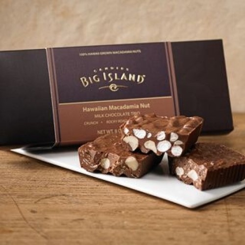 Chocolate Macadamia Nut Trio (Gift Box - Milk Chocolate)