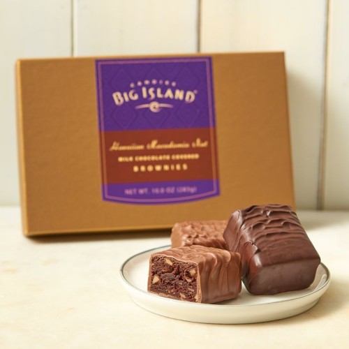 Chocolate Covered Macadamia Nut Brownies