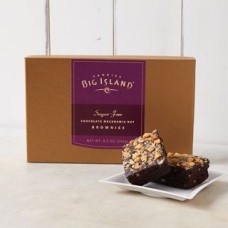Sugar Free Chocolate Macadamia Nut Brownies
