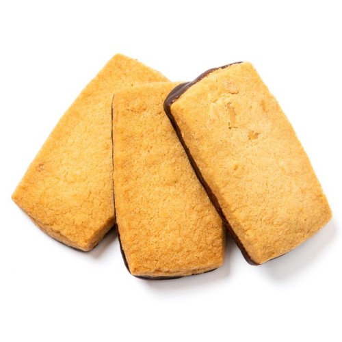 Macadamia Nut Shortbread - Dark Chocolate Layer