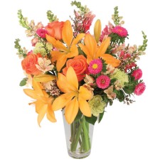 SUNSET LILIES and ROSES (Deluxe)