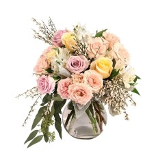 Delicate Sunrise Flower Arrangement (Standard)