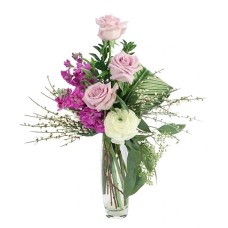 Sweet Cream & Lilac Floral Design (Standard)