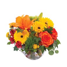 Faithful Fall Floral Arrangement (Standard)