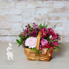 Purple Garden Basket (As Shown)