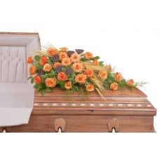 Fall Splendor Casket Spray (Deluxe)