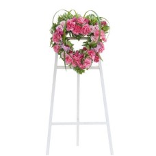 Peaceful Pink Heart Spray (Deluxe)