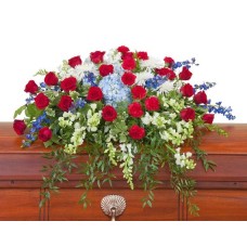 Honor Casket Spray (Deluxe)