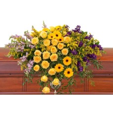 Vivid Memories Casket Spray (Deluxe)