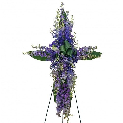Lovingly Lavender Cross (Standard)