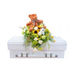 Tiny Angels Casket Spray (Deluxe)
