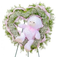 Tiny Angels Wreath in Pink (Deluxe)