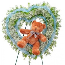 Tiny Angels Wreath in Blue (Deluxe)