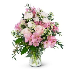Beautiful Pink Meadow (As Shown)