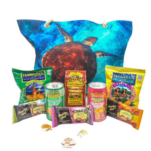 Famous Hawaii Treats with Beach Bag