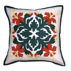 Hawaiian Quilt Pillow Slip 18