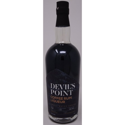 Devil's Point Coffee Rum Liqueur - Small Batch Series