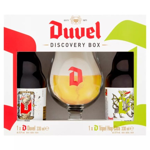 Duvel Degustation Pack 2x330ml + Glass Gift Pack
