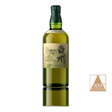 Hakushu Japanese 12 Year Old Malt 100th Anniversary Limited Edition Suntory Whisky