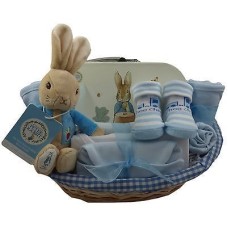 Peter Rabbit -Baby Boy Gift Basket