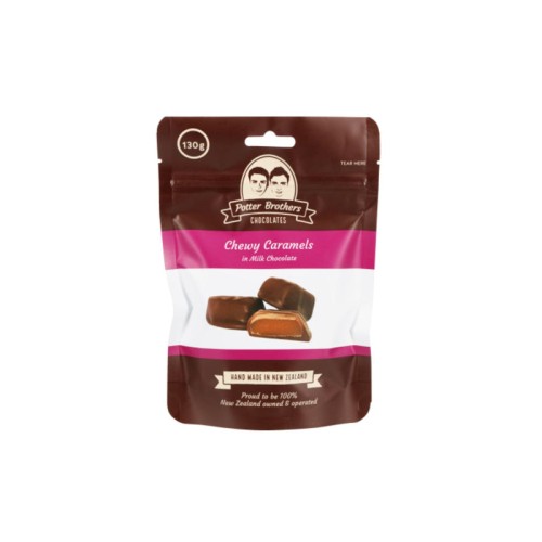 Chewy Caramel Chocolates
