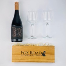 Wild Grace Pinot Noir and Glasses Gift Box