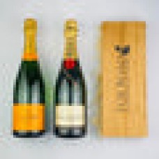 Moet & Veuve Clicquot Double Champagne Gift Box