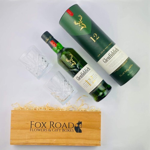 Glenfiddich Whisky and Tumblers Gift Box