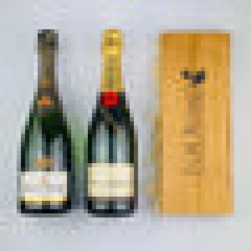 Moet & Veuve Du Vernay Double Gift Box