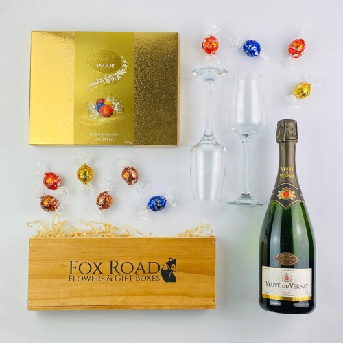 Bubbles and Lindt Chocolate