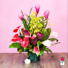Bishop Tropical Arrangement (Deluxe)