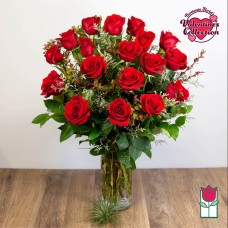 1.5 Dozen Red Rose Bouquet (Standard)